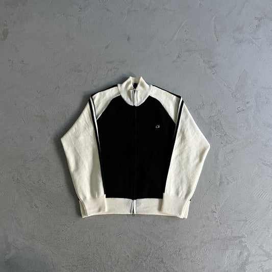 CORTEIZ Knit Zip Fleece - White/Black