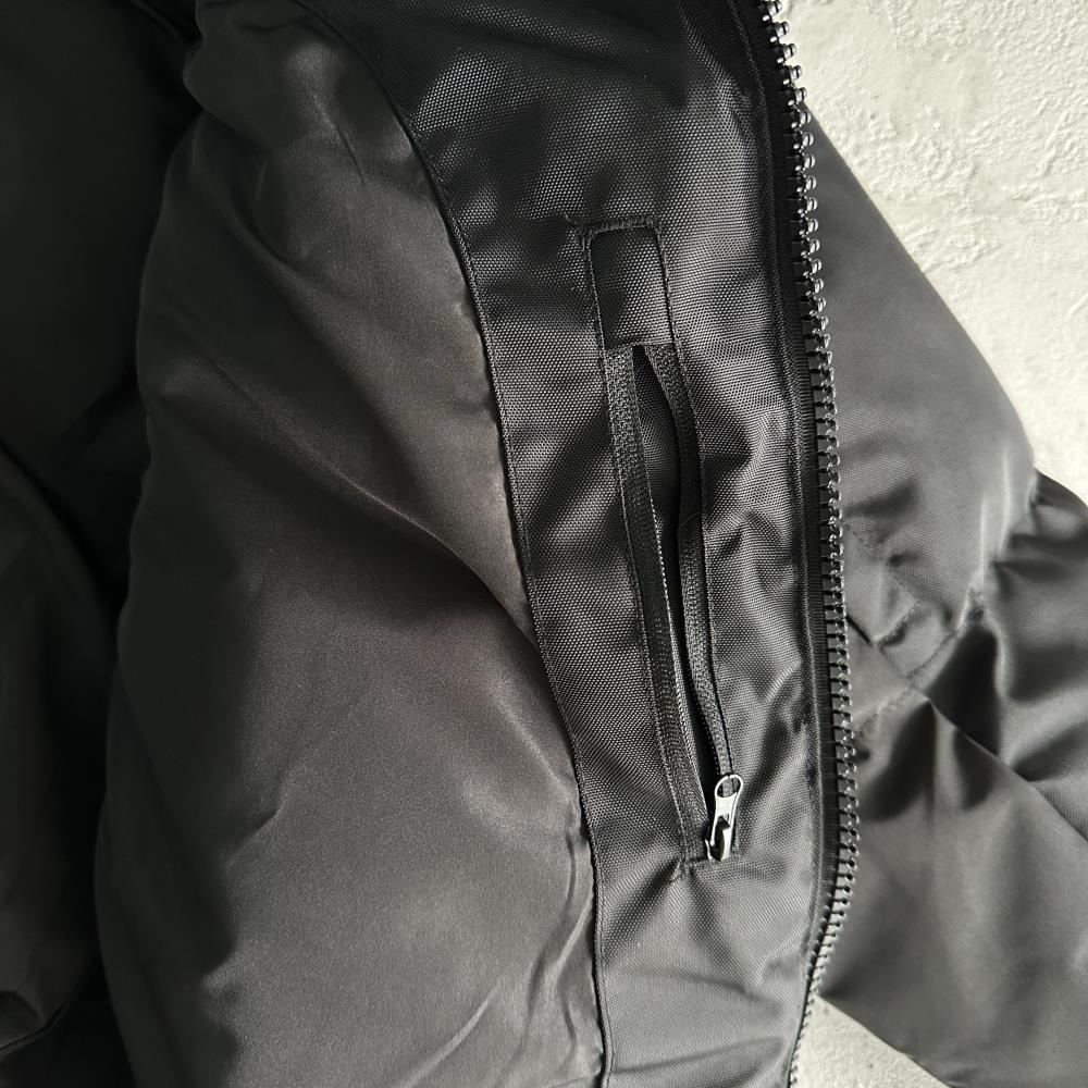 Trapstar Decoded Puffer Jacket - Black/Black
