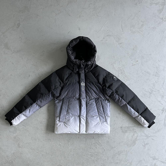 Trapstar Irongate Arch Puffer Jacket - Black/Gradient