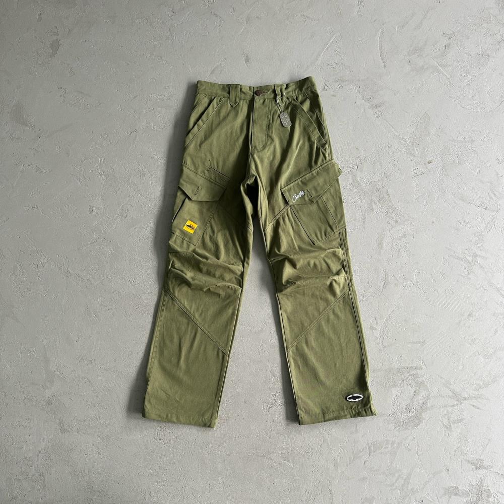 CORTEIZ Slant Pocket Pants - Military Green