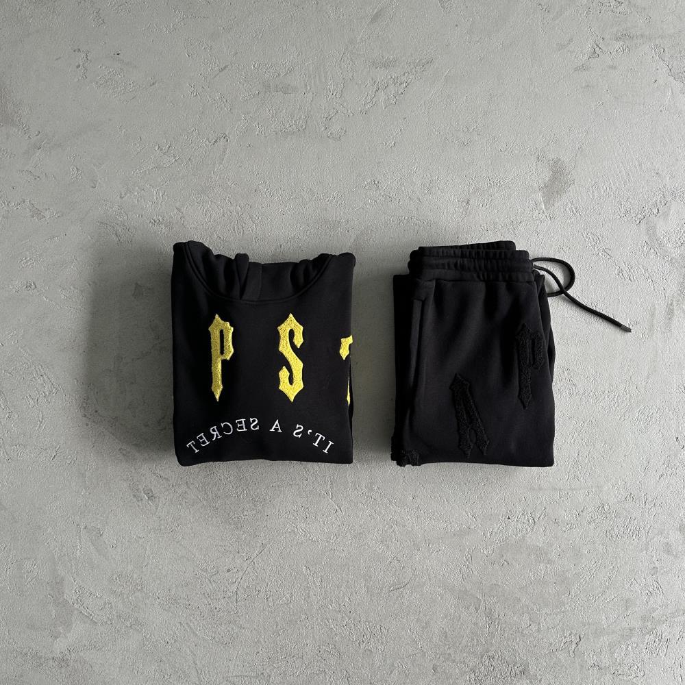 Trapstar Irongate Arch Chenille Set - Black/Yellow
