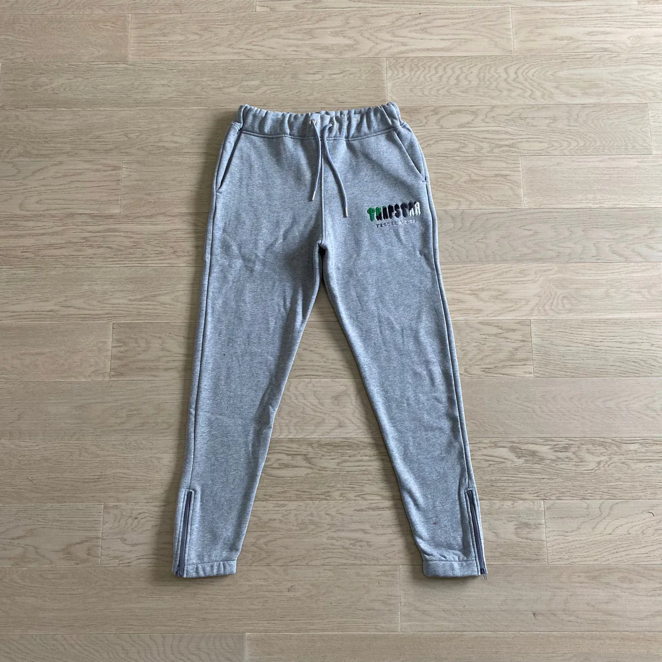Trapstar Chenille Decoded Tracksuit - Black/Grey