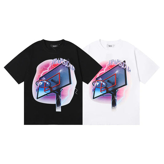 Trapstar Basketball Board T-Shirt - Black/White