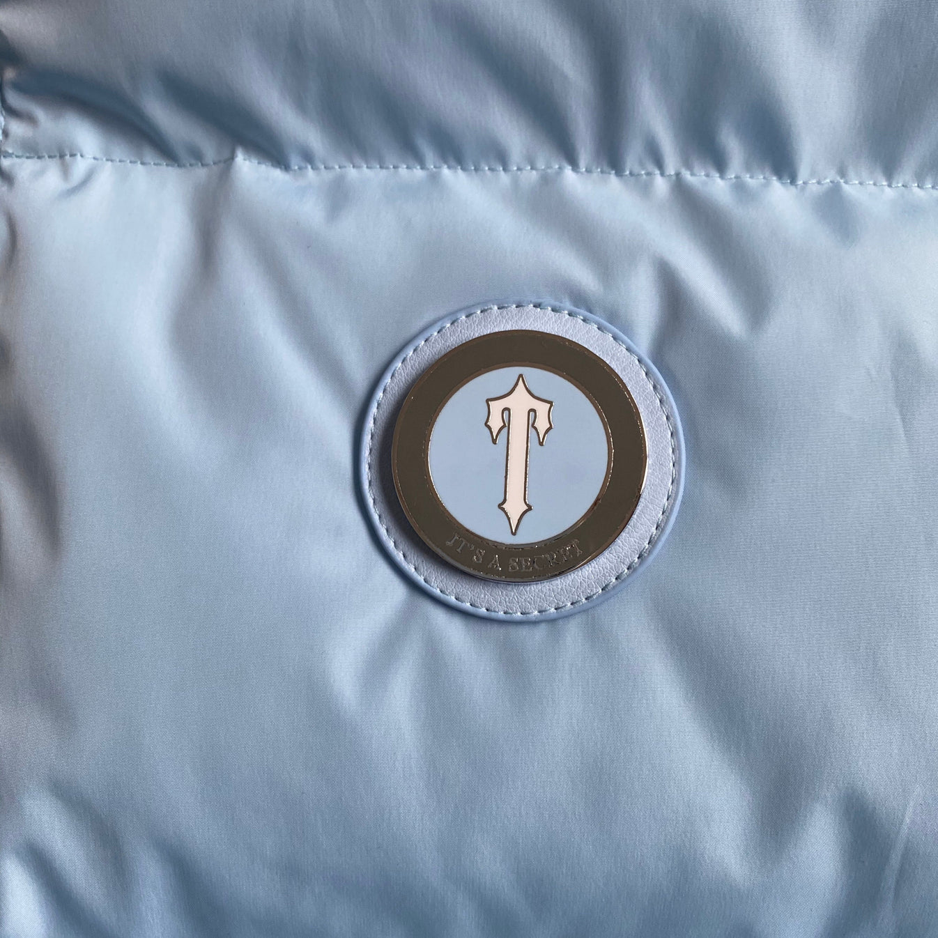 Trapstar Detachable Hooded Puffer Jacket - Ice Blue