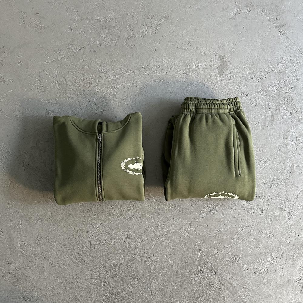 CORTEIZ Superior Royale Zip Set - Army Green