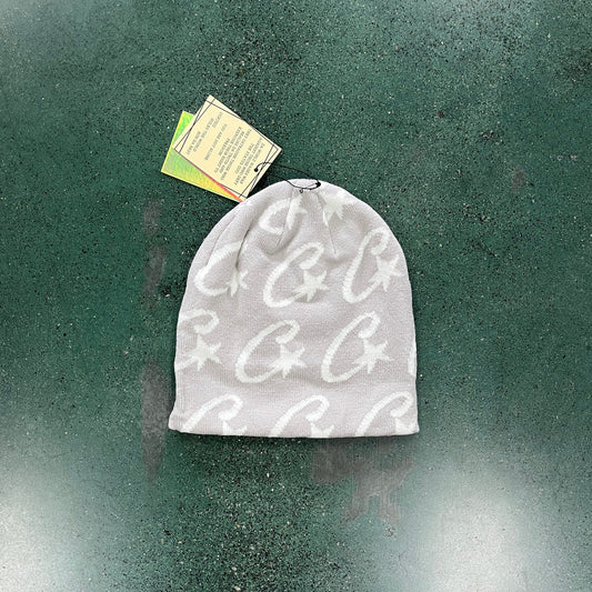 CORTEIZ C-Starz Monogram Beanie - Grey