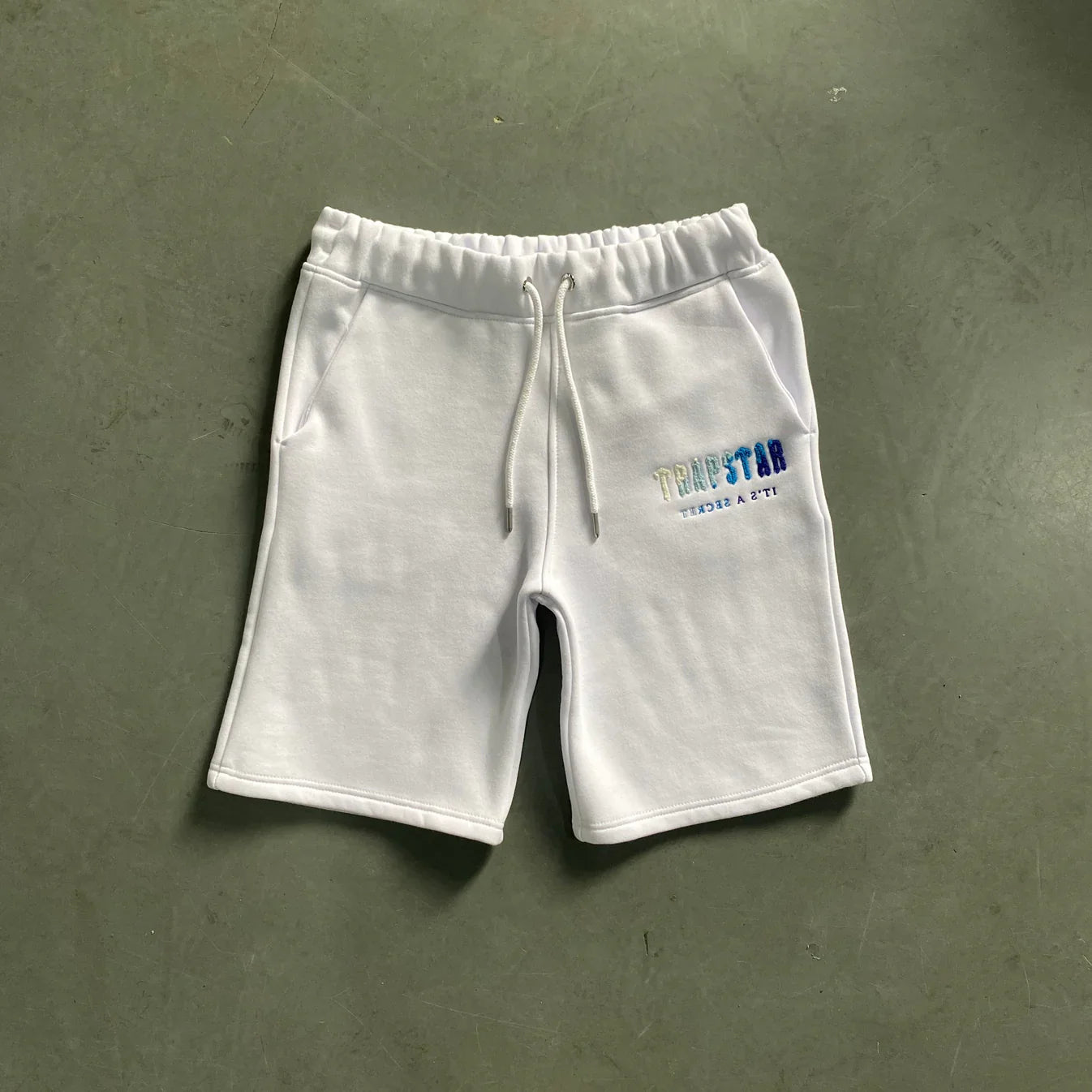 Trapstar Chenille Decoded 2.0 Short Set - White