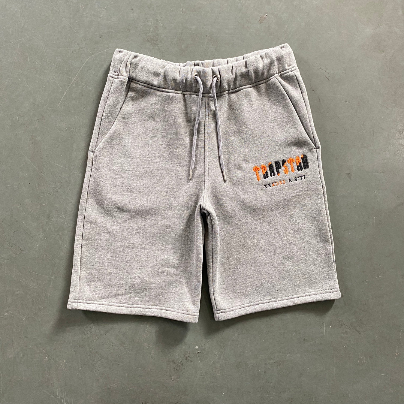 Trapstar Chenille Decoded Short Set - Black/White