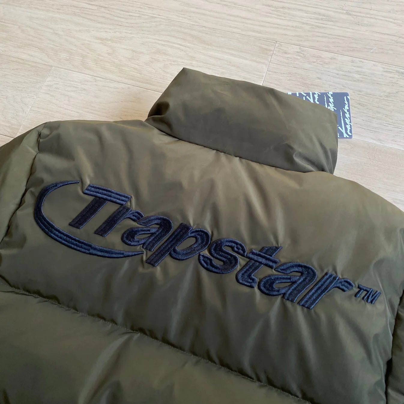 Trapstar Puffer Jacket - Olive Green