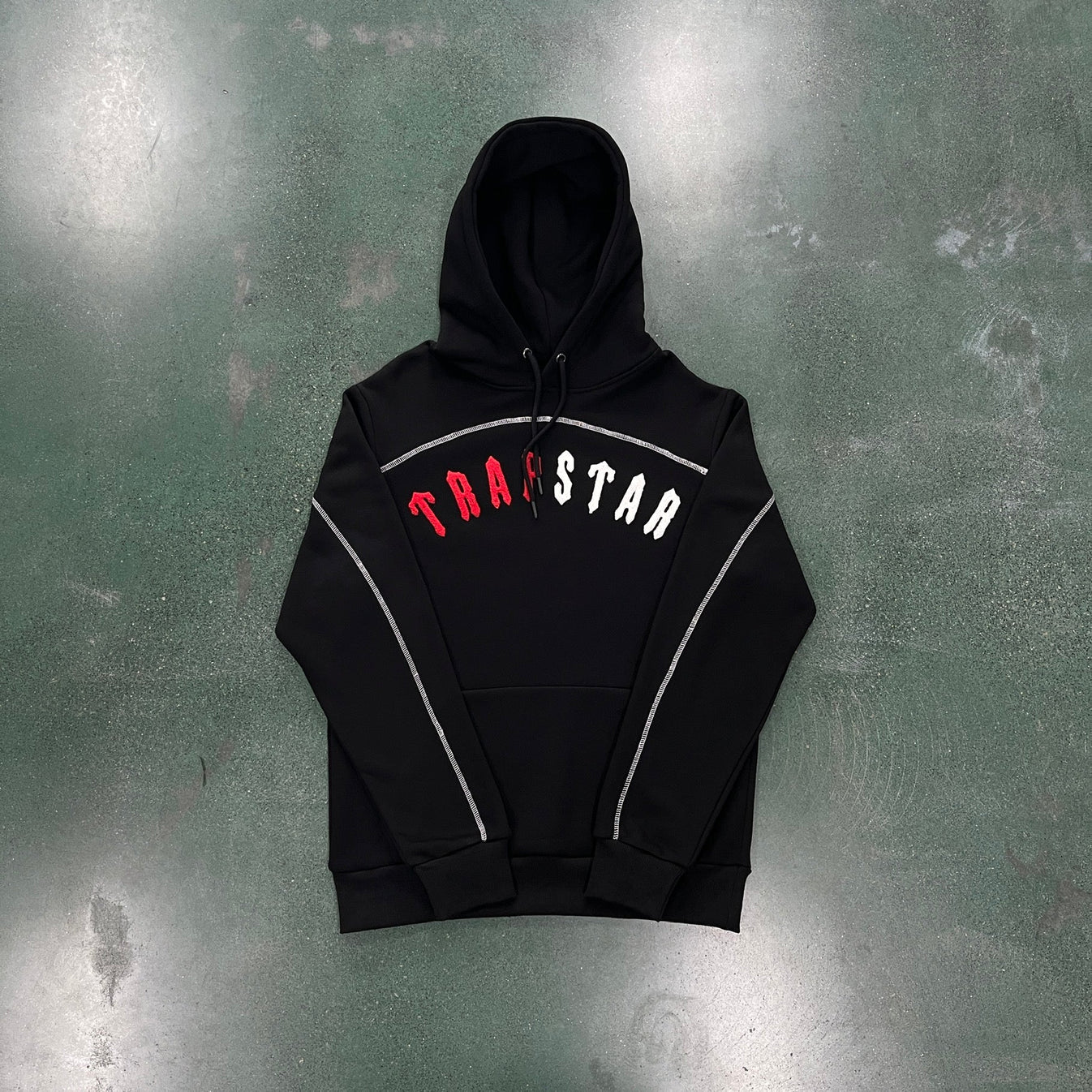 Trapstar Irongate Arch Chenille Tracksuit - Red/Blue