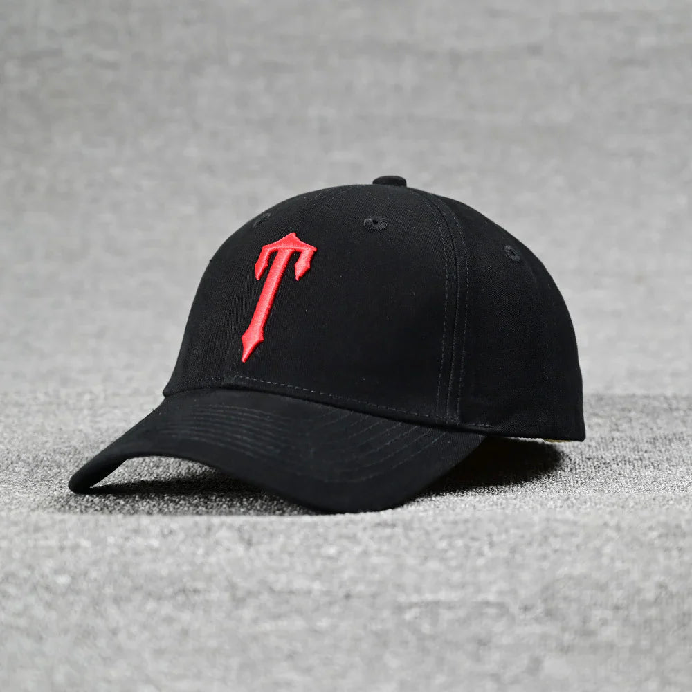 Trapstar Baseball Hat - Black/Red