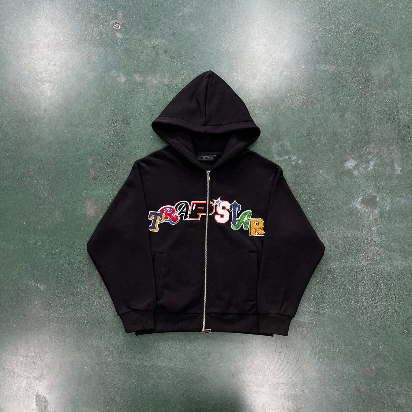 Trapstar Wildcard Chenille Decoded Tracksuit - Black