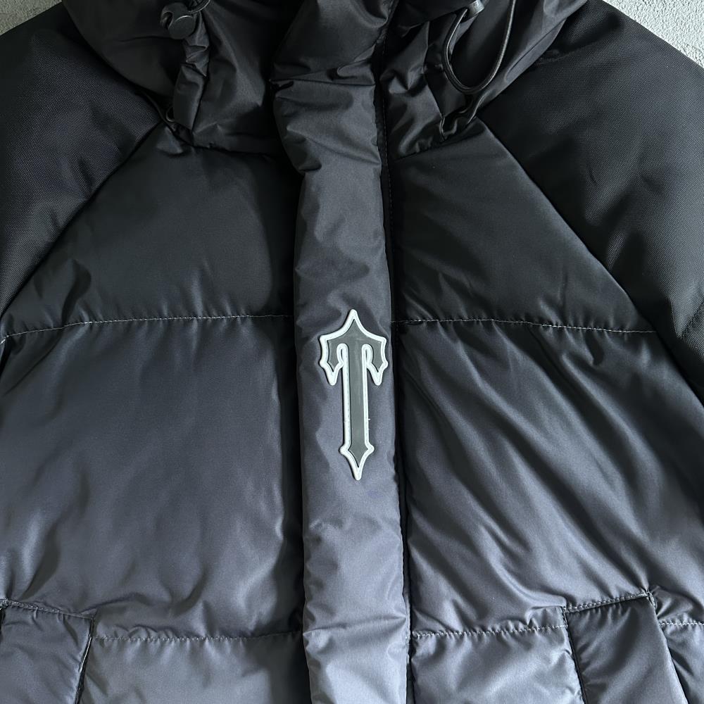 Trapstar Irongate Arch Puffer Jacket - Black/Gradient