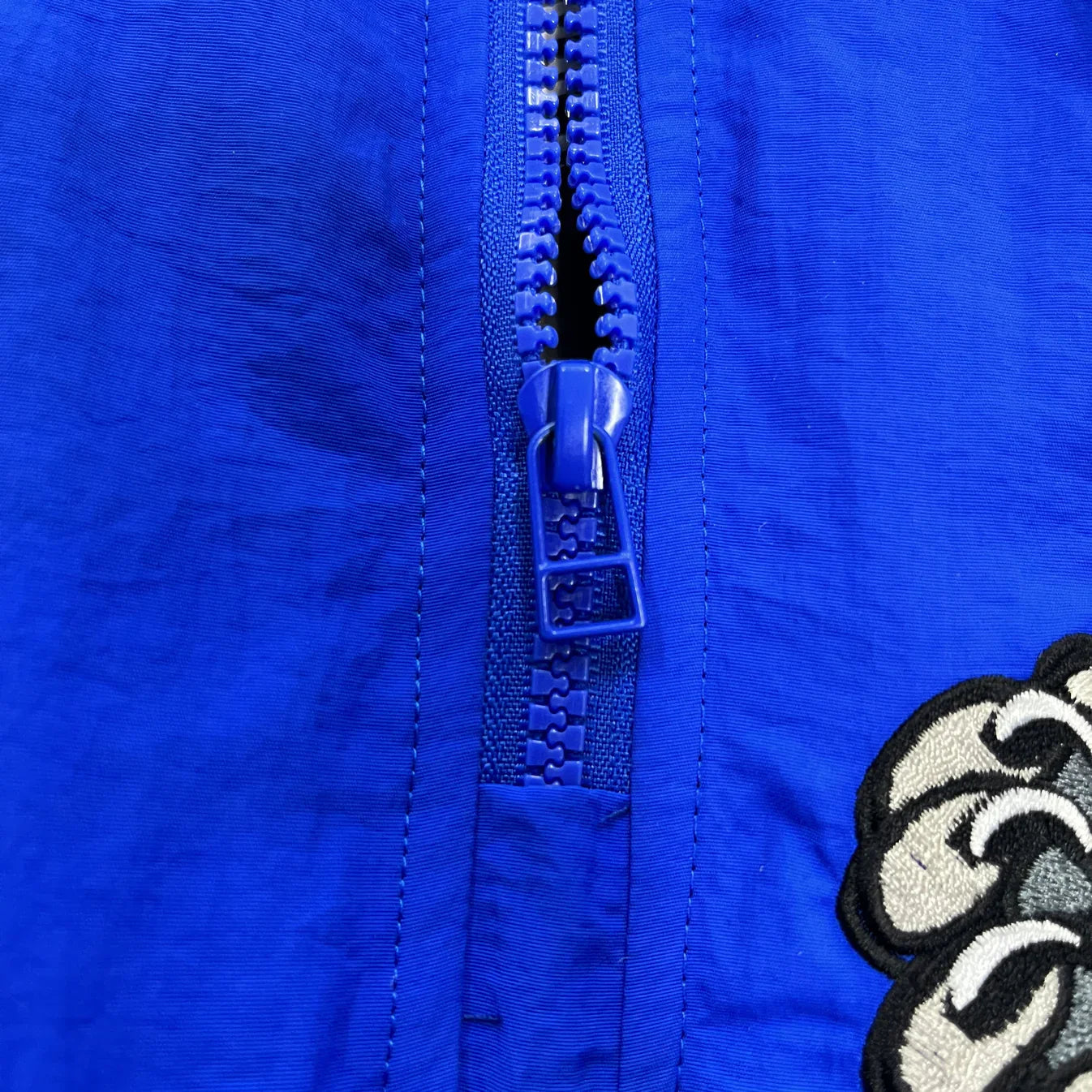 Trapstar 1/4 Zip Pullover Jacket - Blue