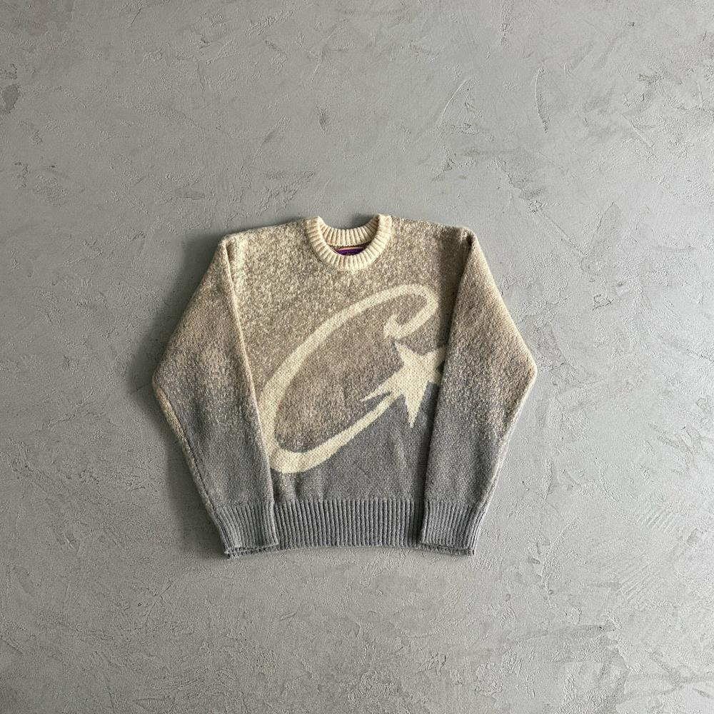 CORTEIZ C-Star More Hair Knit Sweater - Grey