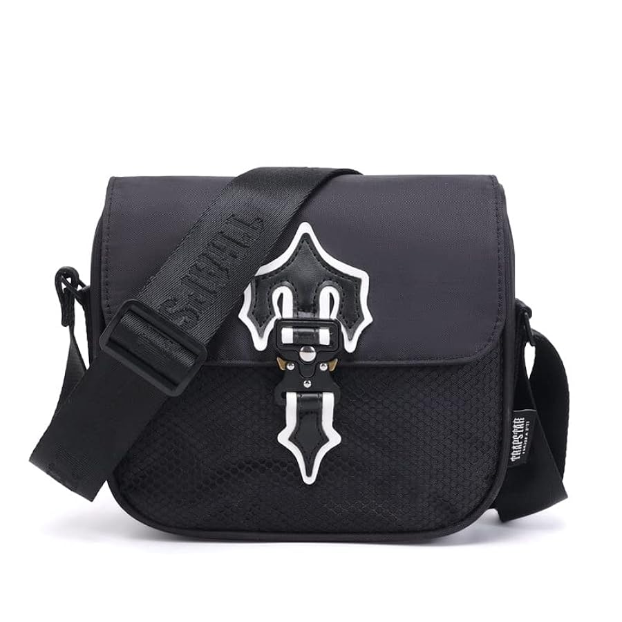 Trapstar Irongate T Crossbody Bag - Black/Blue