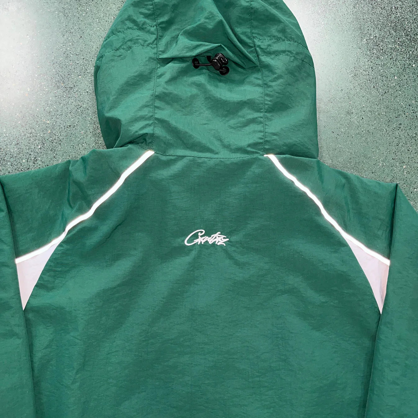CORTEIZ Alcatraz Windbreaker - Green/White