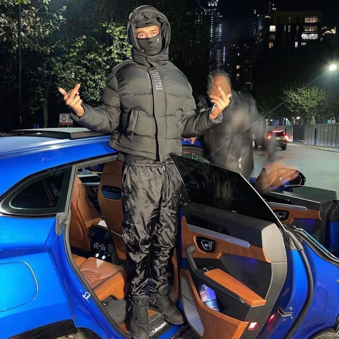 Trapstar Decoded Hooded Puffer 2.0 Jacket - Black