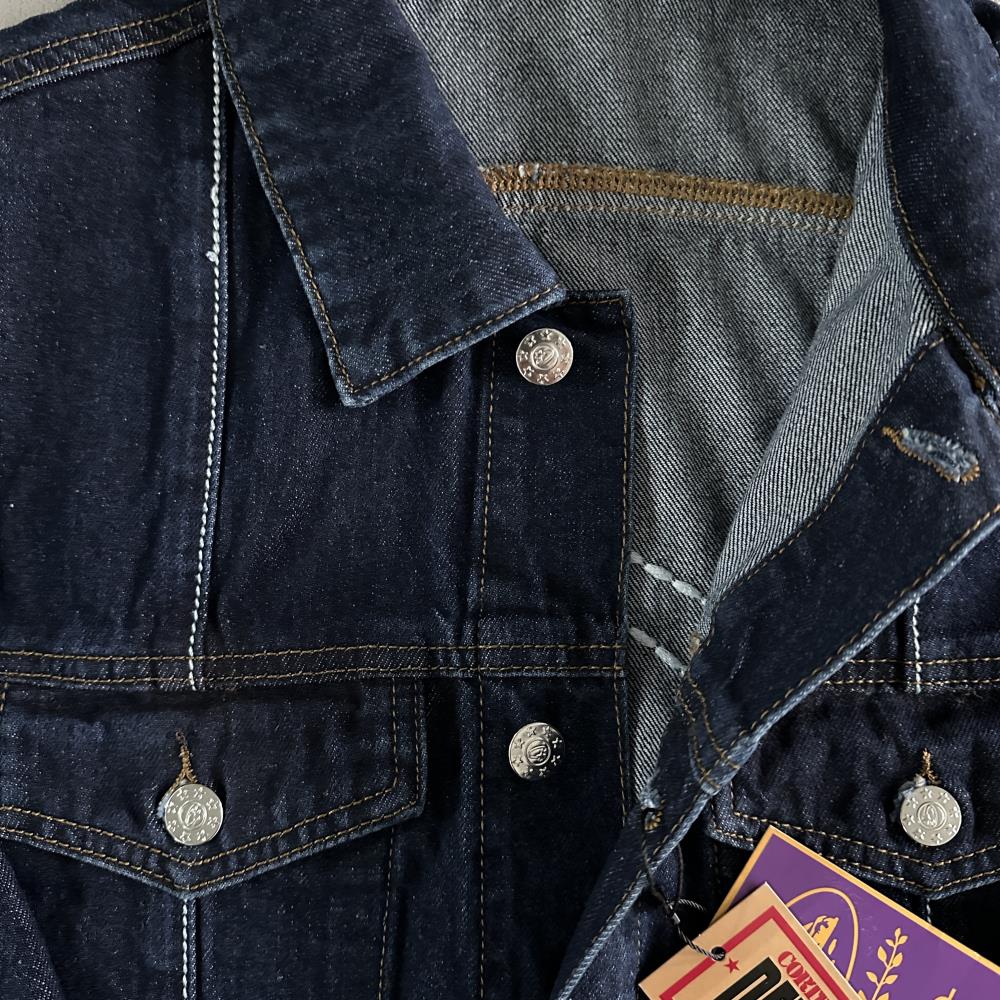 CORTEIZ C-Star Denim Jacket - Dark Blue