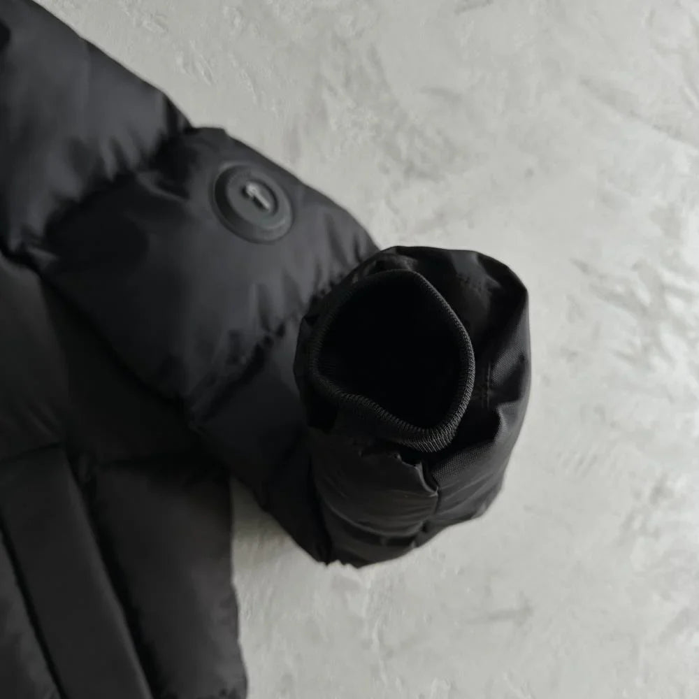 Trapstar Irongate Arch Puffer Jacket - Black/Black