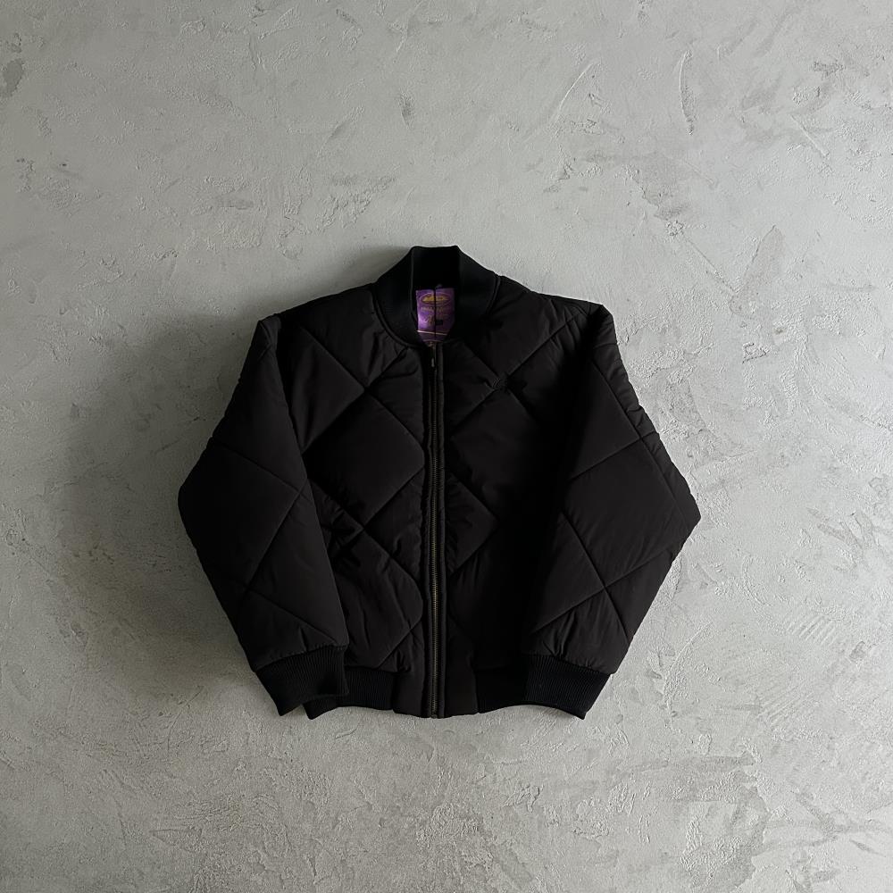 CORTEIZ Old English Bomber Jacket - Black