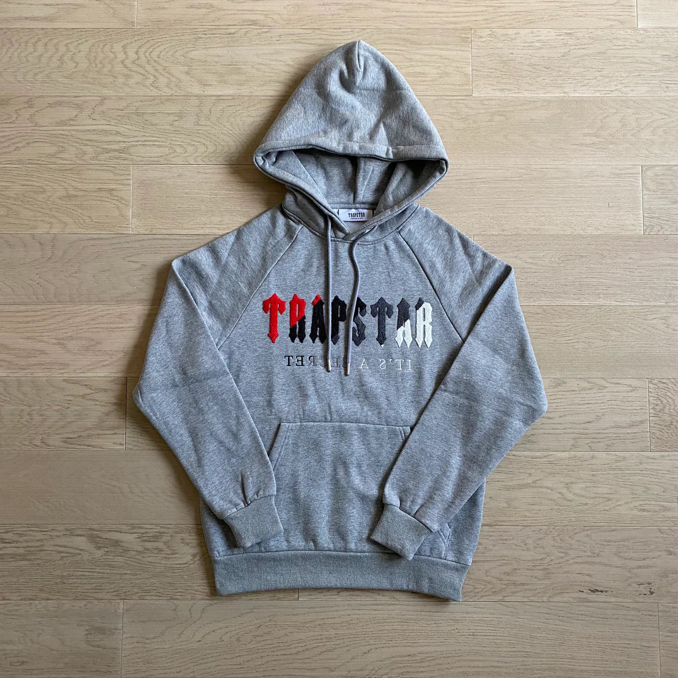 Trapstar Chenille Decoded Tracksuit - Grey/Black