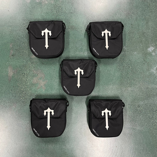 Trapstar Cobra T Bag - Black/Silver