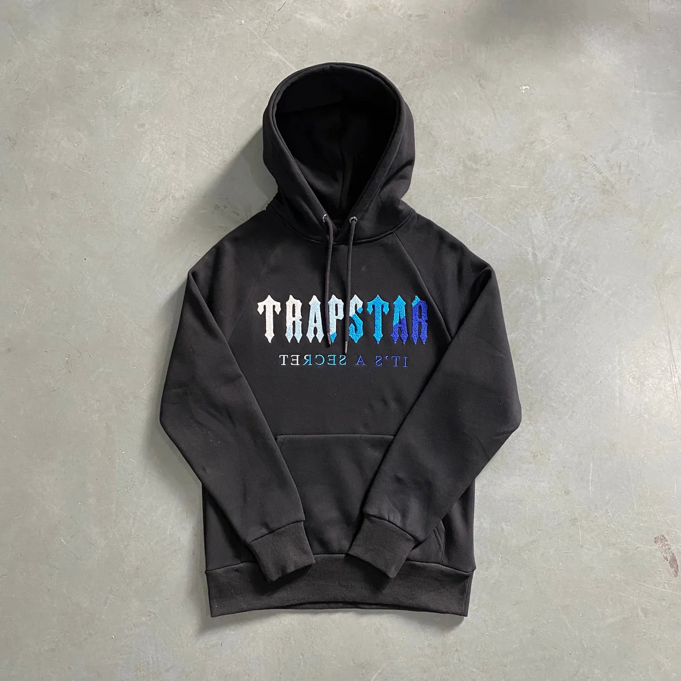 Trapstar Chenille Decoded Tracksuit Ice Flavours - Black/Grey
