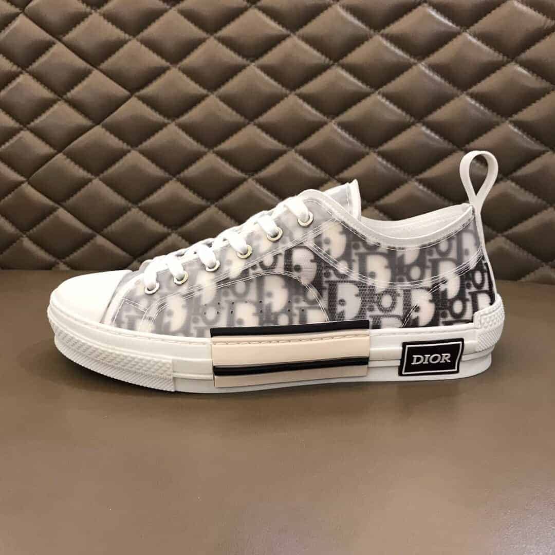 Dior B23 Low-Top Shoes - Grey