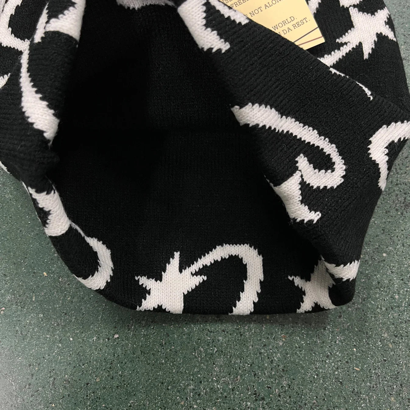 CORTEIZ C-Starz Monogram Beanie - Black