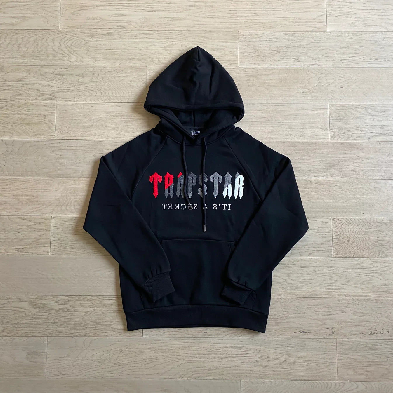 Trapstar Chenille Decoded Tracksuit - Grey/Black