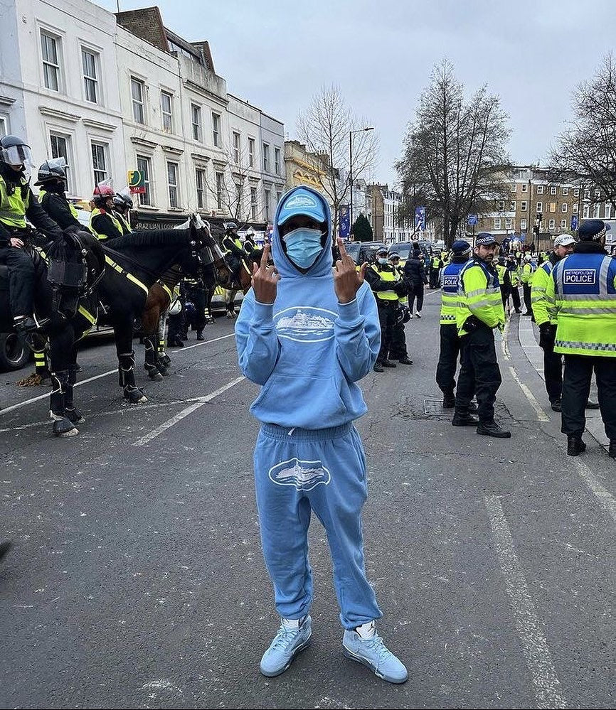 CORTEIZ Alcatraz Tracksuit - Baby Blue