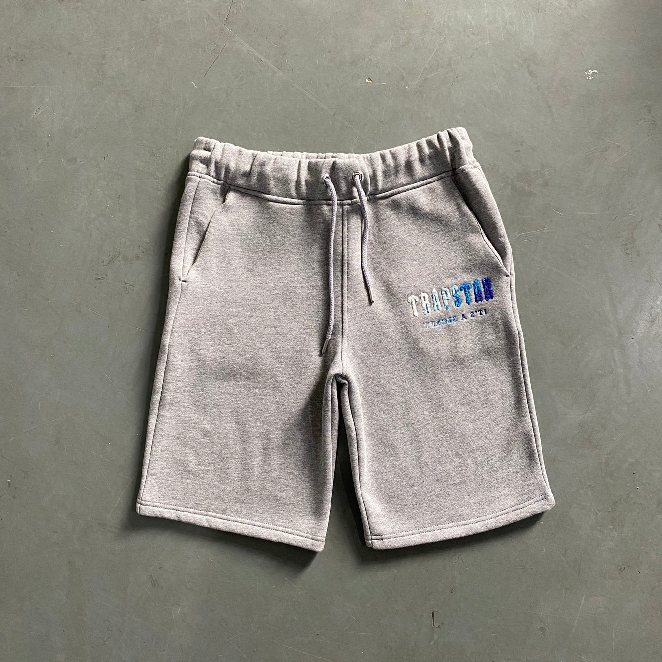 Trapstar Chenille Decoded 2.0 Short Set - Grey