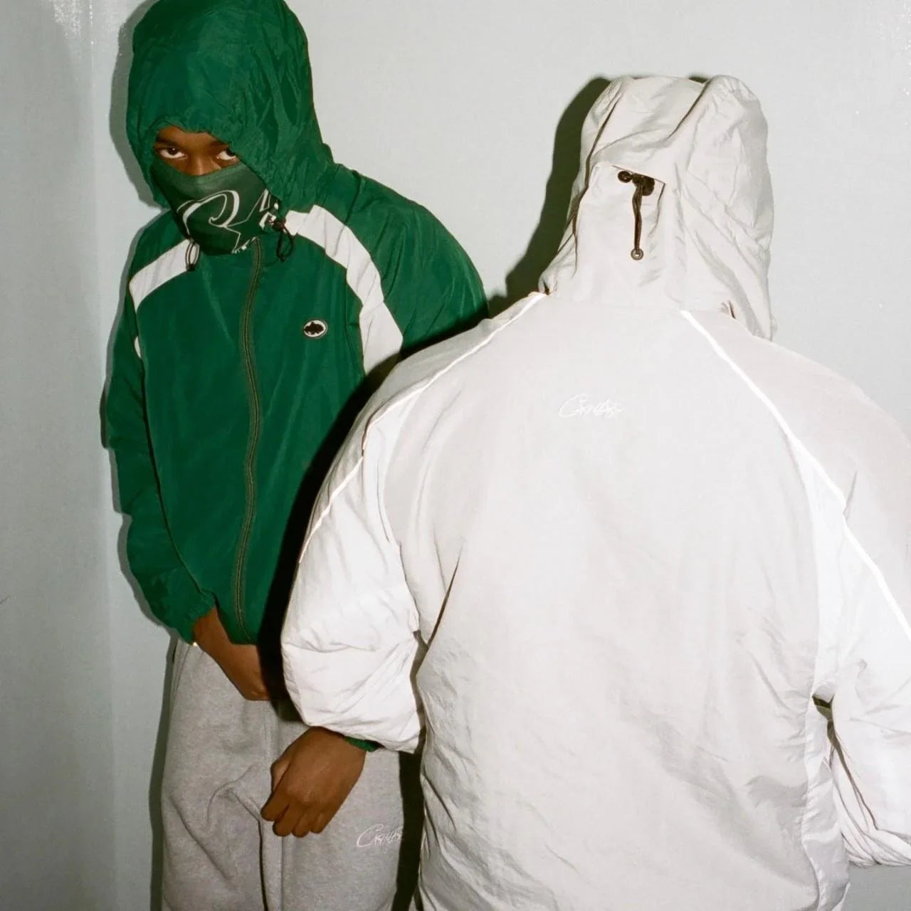 CORTEIZ Alcatraz Windbreaker - Green/White