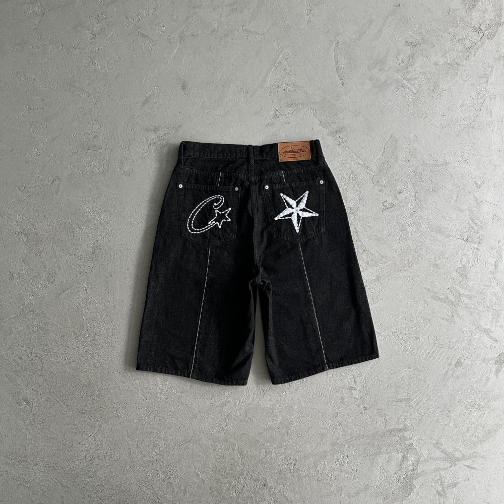 CORTEIZ Denim Shorts - Black