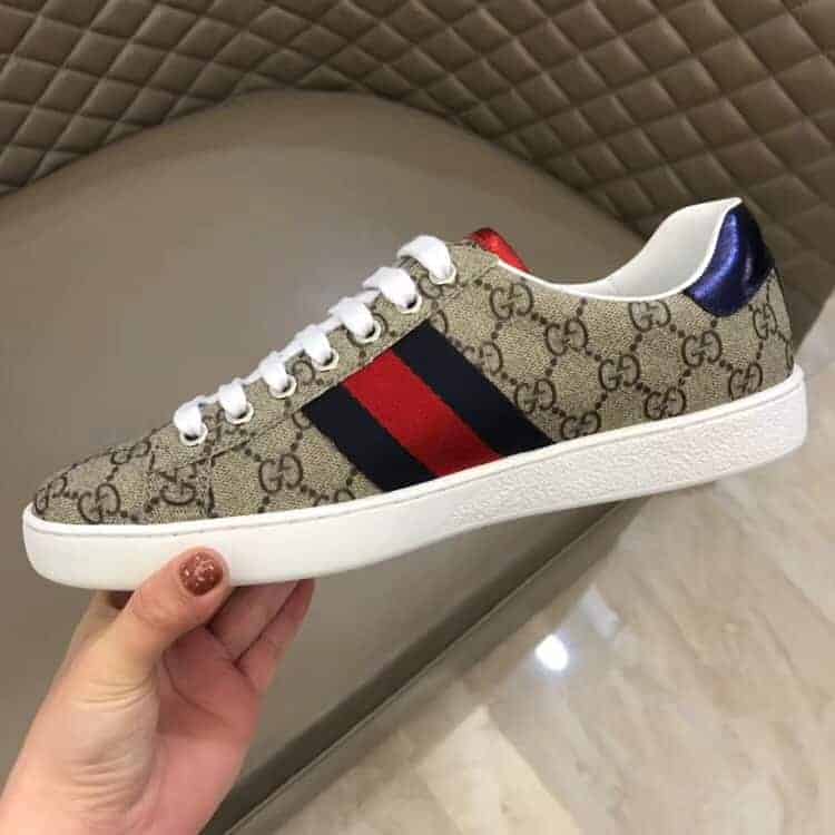 Gucci GG Ace Sneakers - Beige