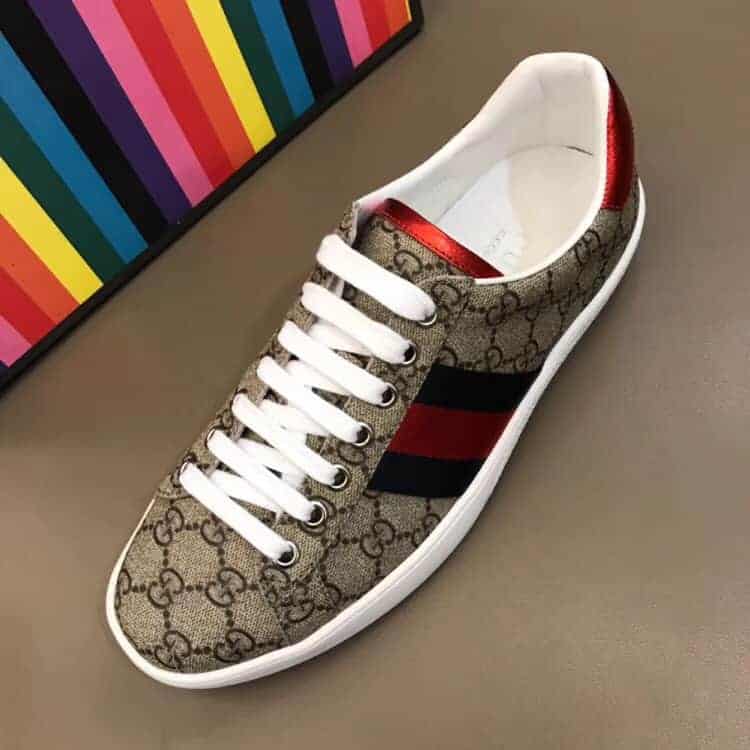 Gucci GG Ace Sneakers - Beige