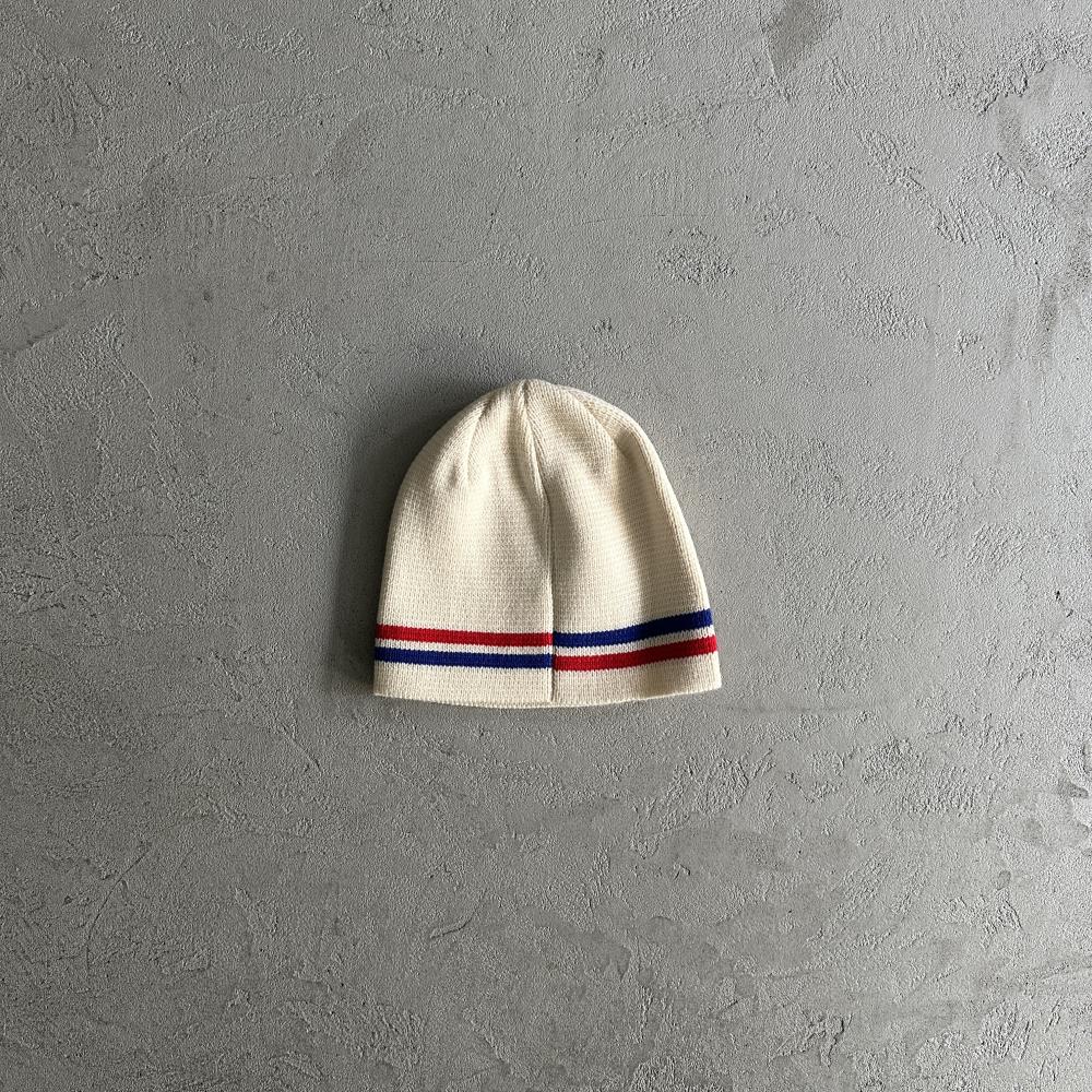 CORTEIZ Knit Stripe Beanie - White