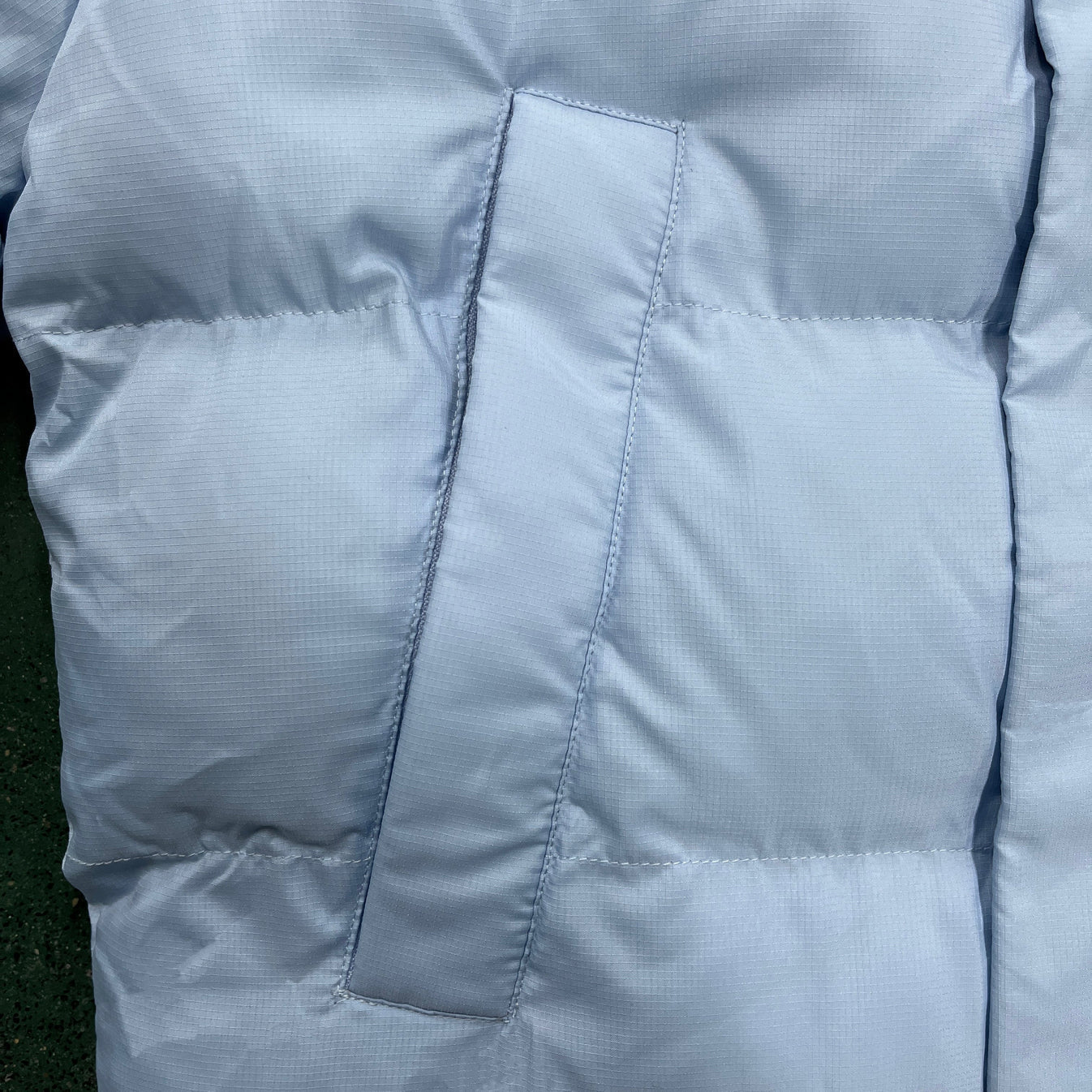 Trapstar Decoded Hooded Puffer 2.0 Jacket - Ice Blue