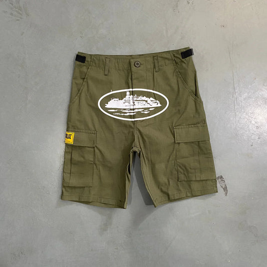 CORTEIZ Mula Guerrillaz Shorts - Green