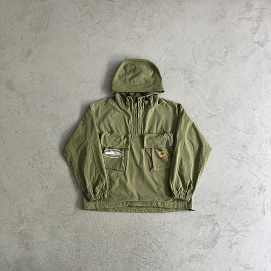 CORTEIZ Slant Pocket Jacket - Military Green