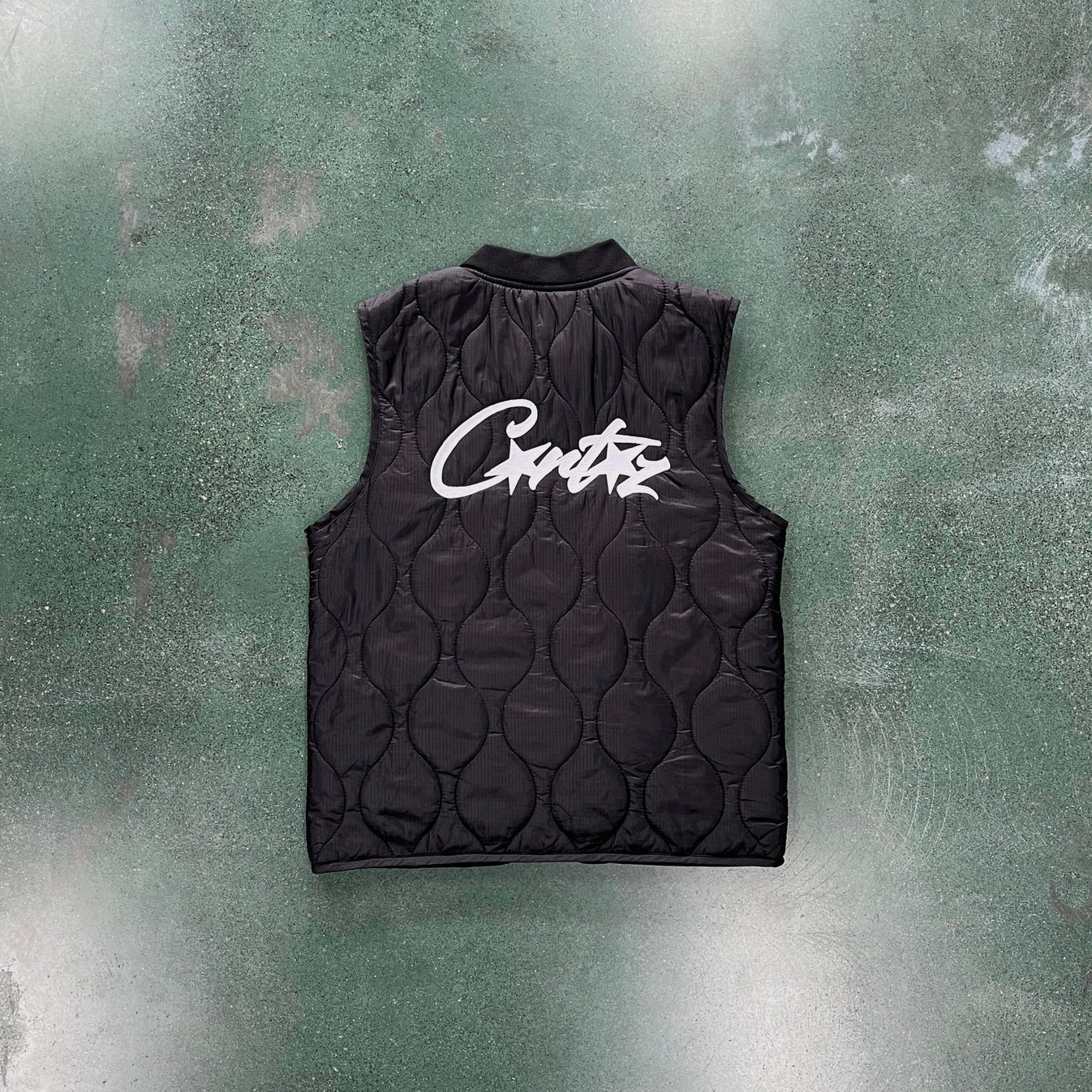 CORTEIZ Guerillaz Lightweight Quilted Vest - Black