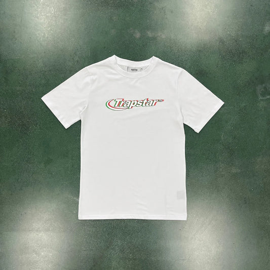 Trapstar Italiano Logo T-Shirt - White/Black