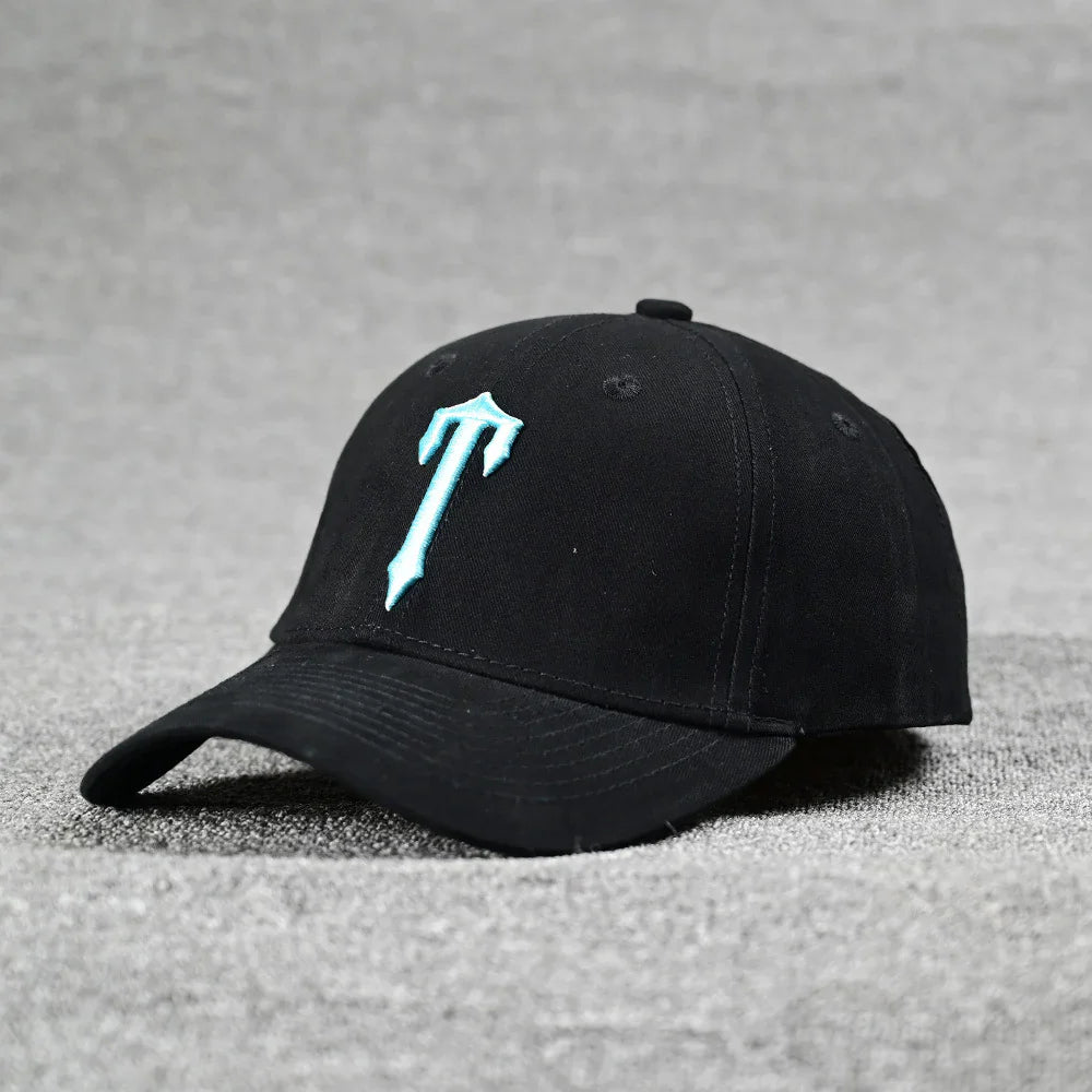 Trapstar Baseball Hat- Black/Ice