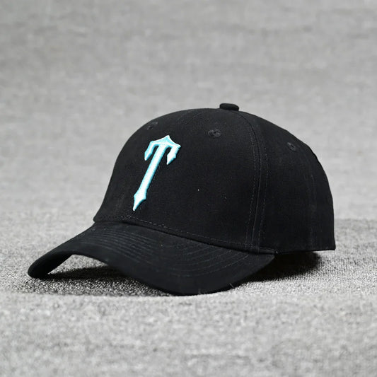 Trapstar Baseball Hat- Black/Ice