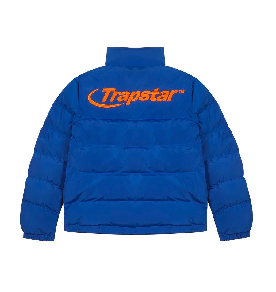Trapstar Hyperdrive Puffer Jacket - Orange Logo