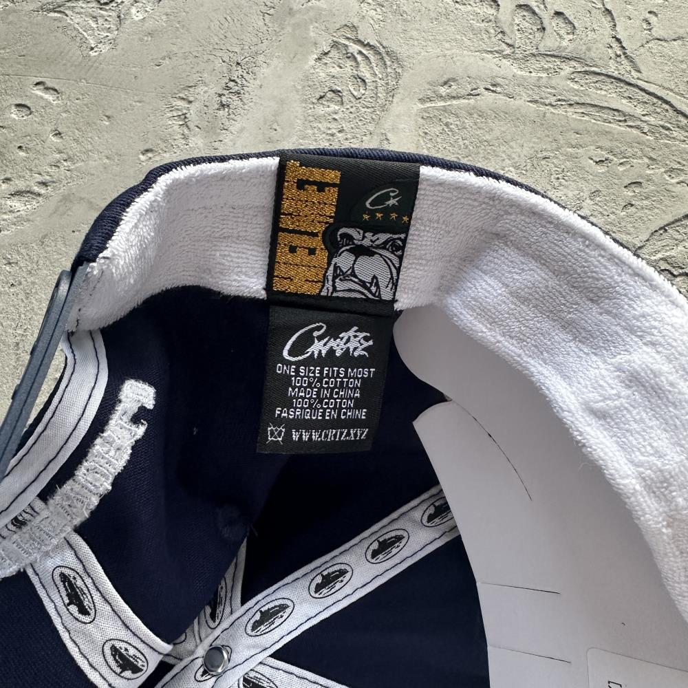 CORTEIZ Da Cola Snapback Hat - Navy