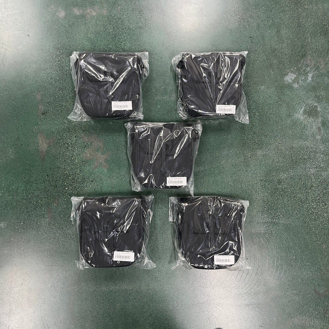 Trapstar Cobra T Bag - Black/Black