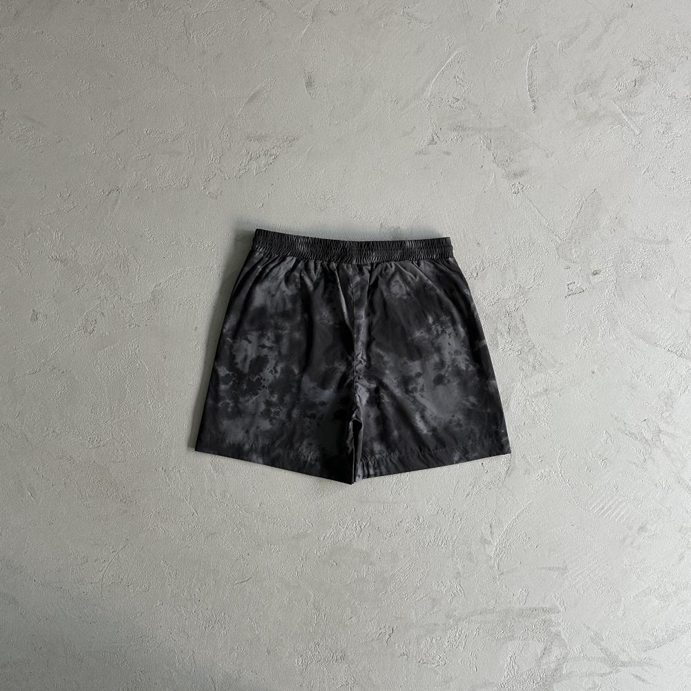 Trapstar Washed Arch Shorts - Black