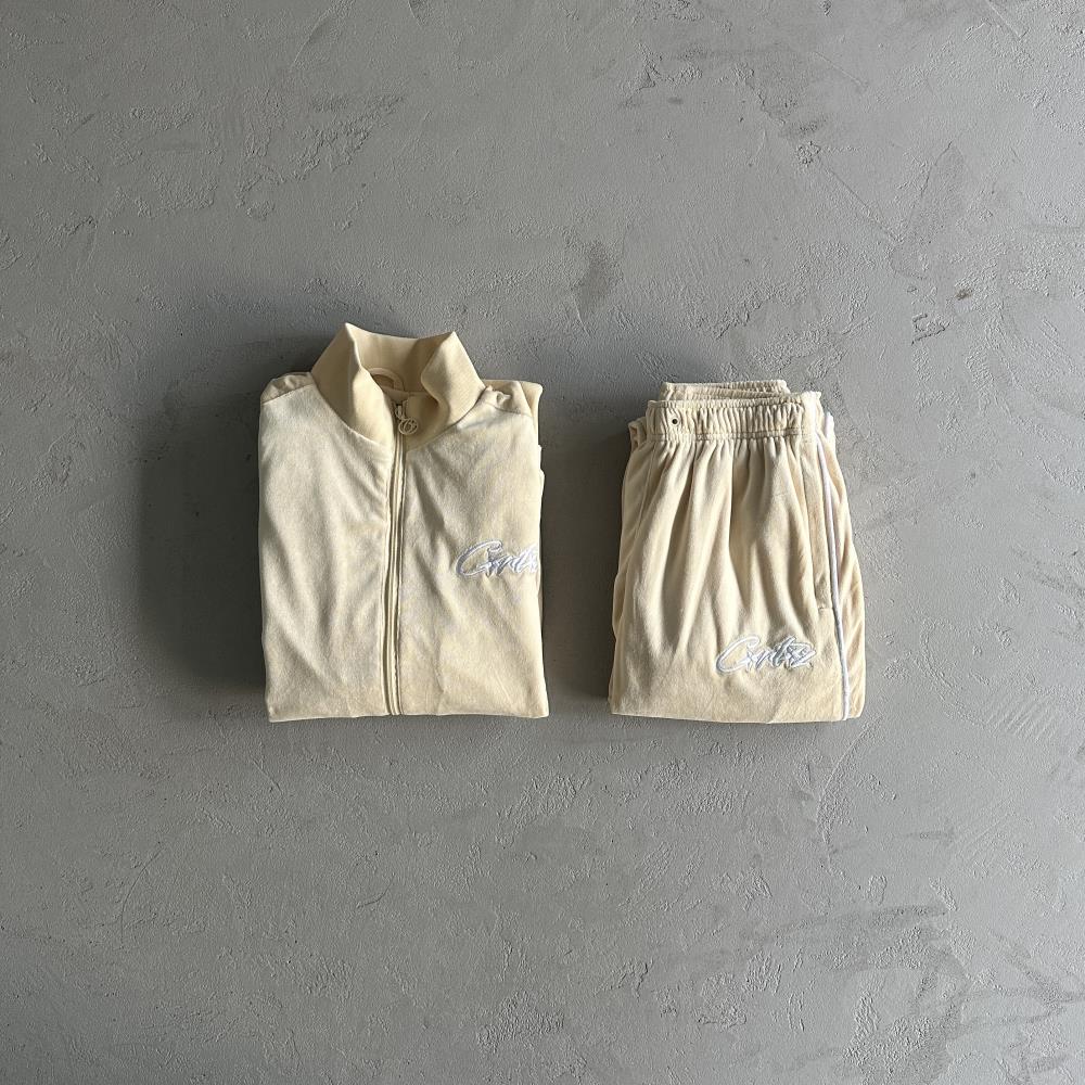CORTEIZ Velour Set - Cream
